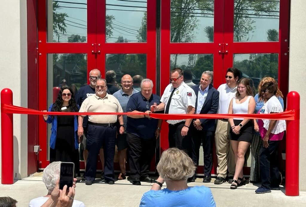 2024 fire ribbon cutting crop
